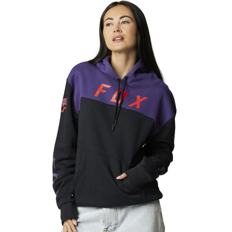 SUDADERA FOX DAMA FGMNT NEGRO