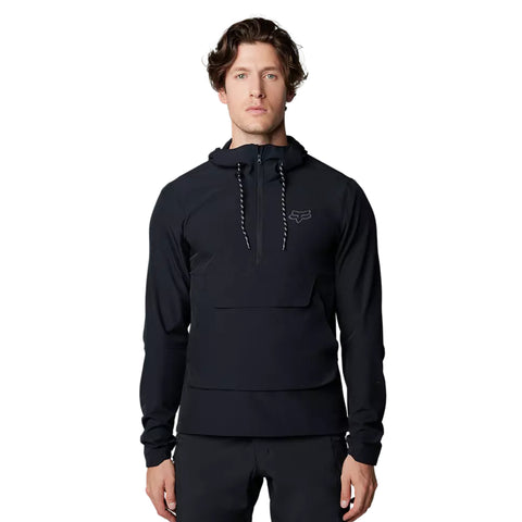 SUDADERA FOX RANGER WIND NEGRO