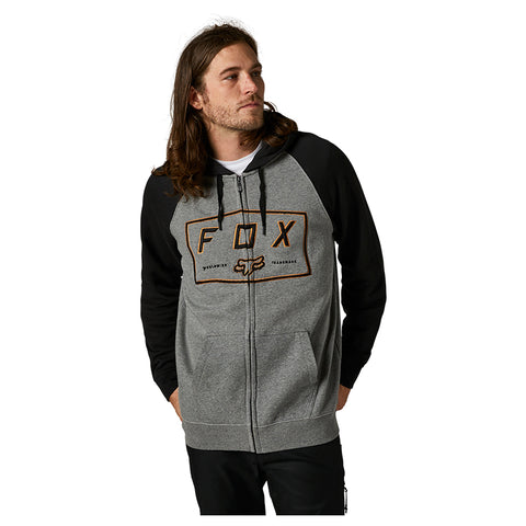 SUDADERA FOX BADGER GRIS