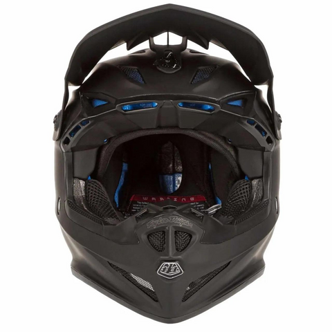 CASCO TLD GP HELMET MONO BLACK BE THE RACE