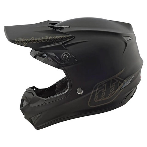 CASCO TLD GP HELMET MONO BLACK
