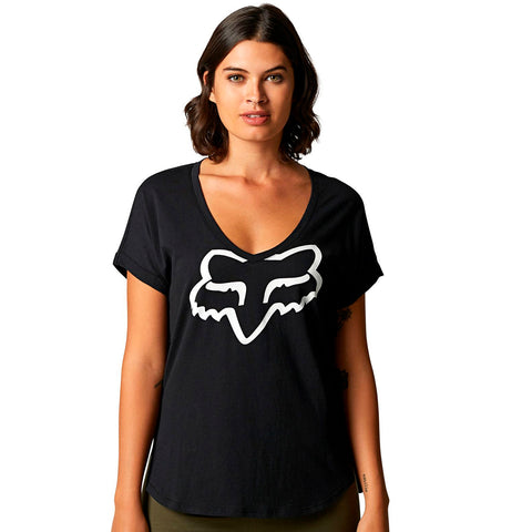 PLAYERA FOX BOUNDARY NEG/BLANCO